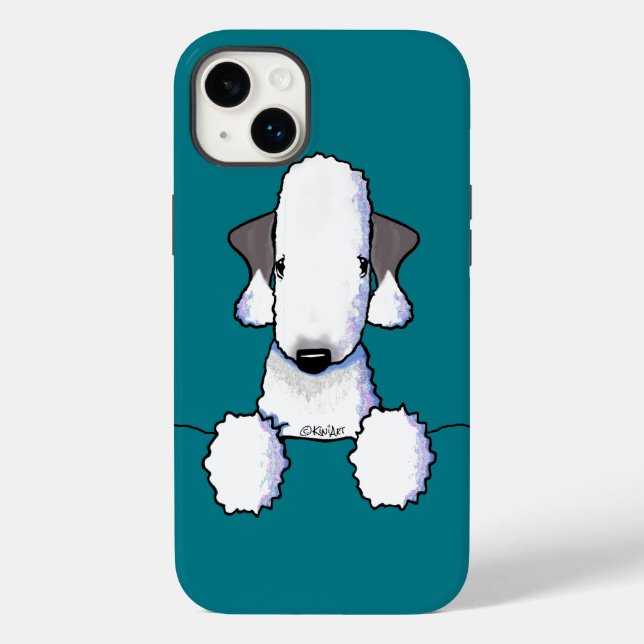 Funda De Case-Mate Para iPhone Bedlington Terrier (Reverso )