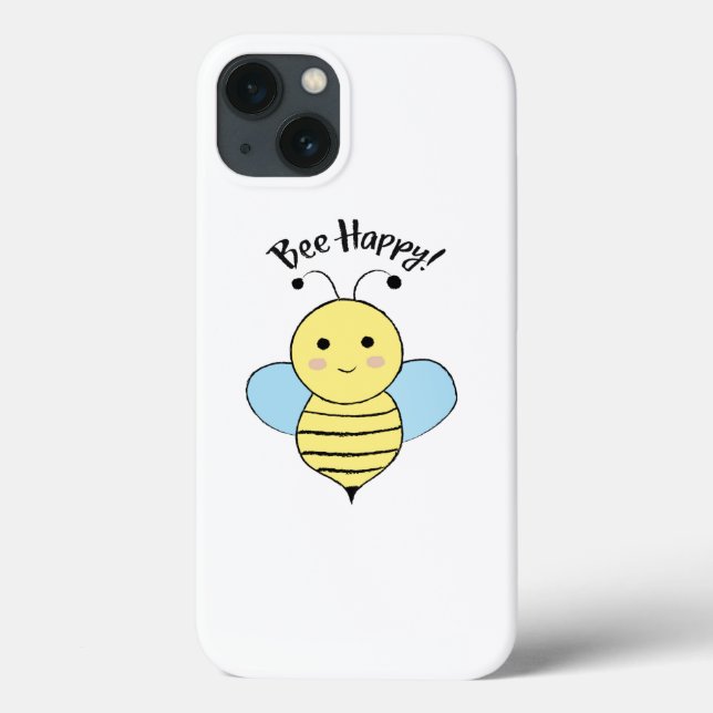 Funda De Case-Mate Para iPhone Bee Happy (Reverso)