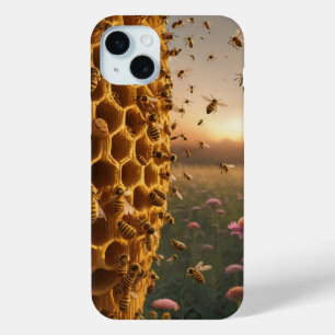 Funda Para iPhone 15 Mini Bee Hive