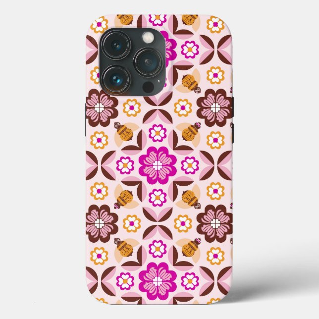 Funda De Case-Mate Para iPhone Bee Mine (Reverso )