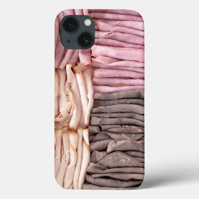 Funda De Case-Mate Para iPhone Beef Ham Turkey Platter (Reverso)