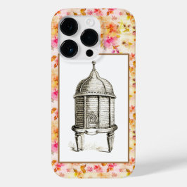 Funda Para iPhone 14 Pro De Case-Mate Beehive victoriana sobre la flor