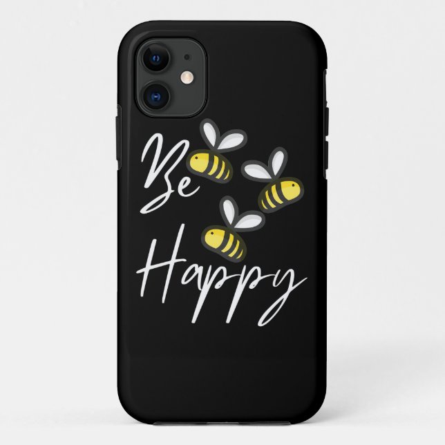 Funda De Case-Mate Para iPhone Beekeeper be Happy (Reverso)