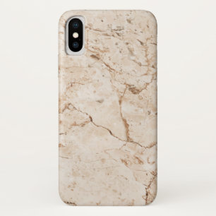 Funda Para iPhone X Beige Marcado Con Grano