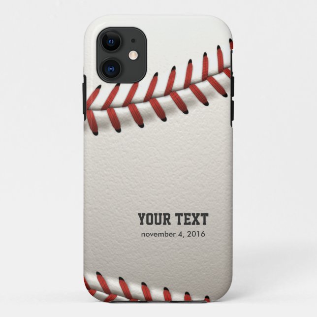 Funda De Case-Mate Para iPhone Béisbol (Reverso)