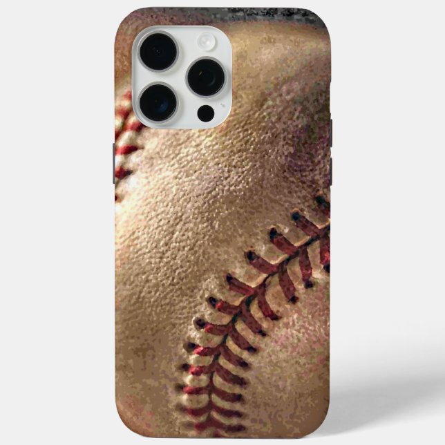 Funda De Case-Mate Para iPhone Béisbol (Reverso )