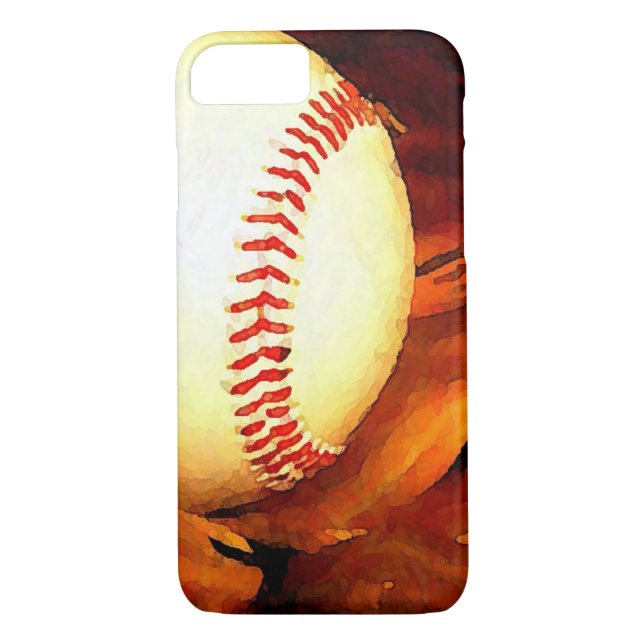 Funda De Case-Mate Para iPhone Béisbol (Reverso)