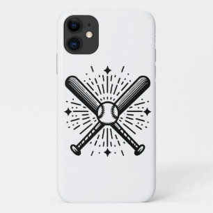 Funda Para iPhone 11 béisbol antiguo