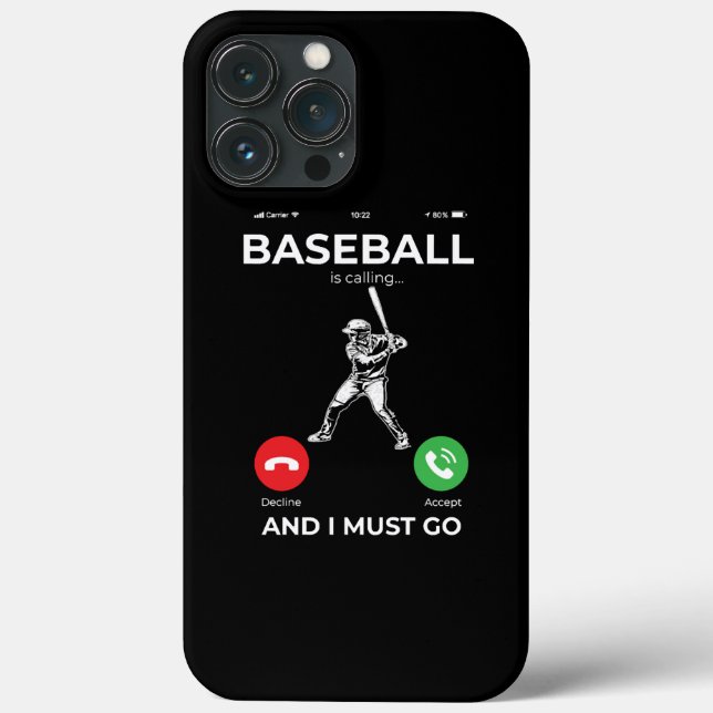 Funda De Case-Mate Para iPhone Béisbol Jugador de Béisbol Pitcher Catcher Baseman (Reverso )