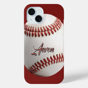 Funda Para iPhone 15 Béisbol Personalizado