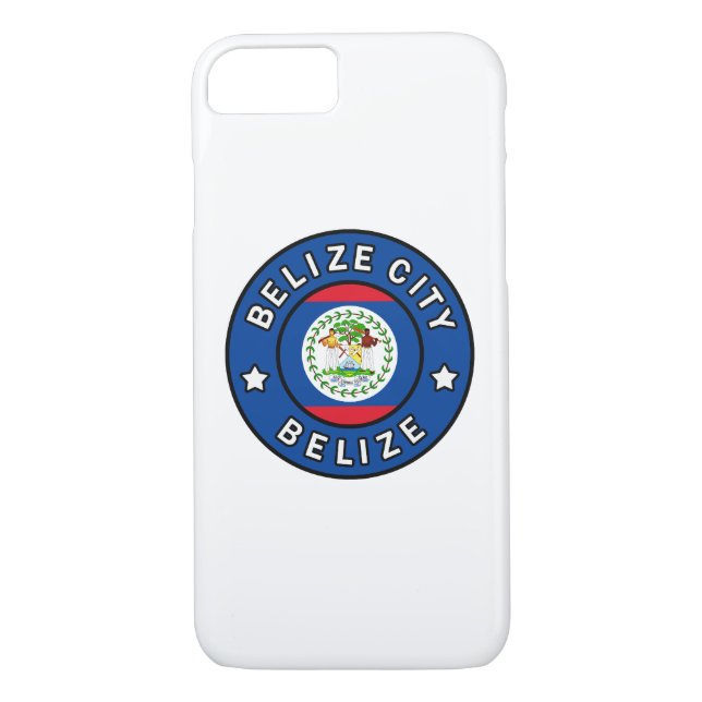 Funda De Case-Mate Para iPhone Belice City Belice (Reverso)