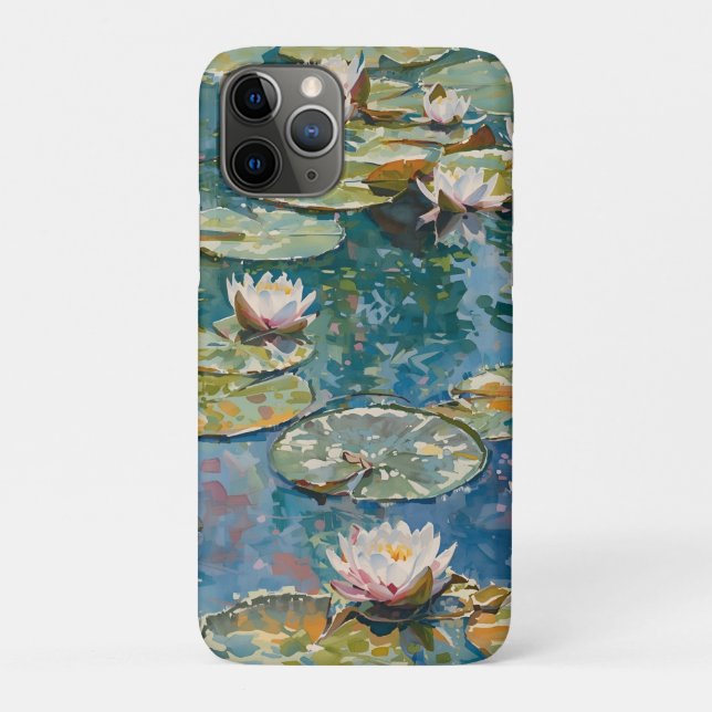 Funda De Case-Mate Para iPhone Bella Artes Claude Monet Water Lilies 1916 (Reverso)