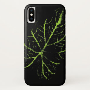 Funda Para iPhone X Bella Artes de hoja verde