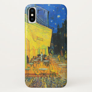 Funda Para iPhone X Bella Artes De Noche En La Terraza Vincent Van Gog