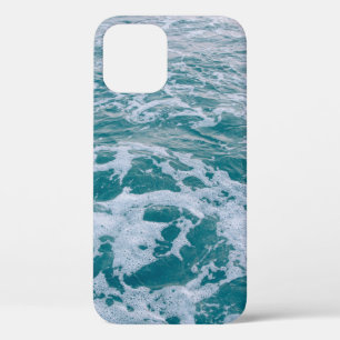Funda Para iPhone 12 Bella olas de mármol marino texturehipster,backgro