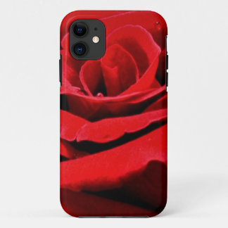 Funda Para iPhone 11 Bella Rosa Roja Naturaleza Floral