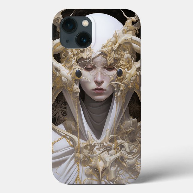 Funda De Case-Mate Para iPhone Bella Witch Demon Queen Fantasy Art (Reverso )