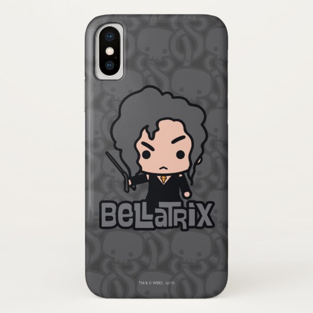 Funda De Case-Mate Para iPhone Bellatrix Cartoon Character Art (Reverso)
