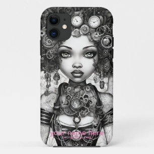 FUNDA PARA iPhone 11 BELLEZA DE LA HERRAMIENTA DE STEAMPUNK ARTE DIGITA