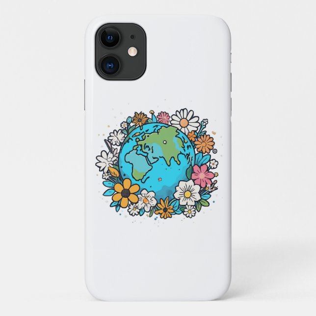 Funda De Case-Mate Para iPhone Belleza de la Tierra (Reverso)