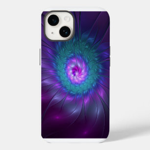 Funda Para iPhone 14 De Case-Mate Belleza floral abstracta arte fractal colorido Flo