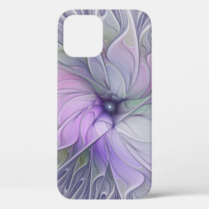 Funda Para iPhone 12 Belleza impresionante Arte fractal abstracto moder