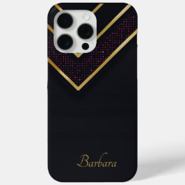 Funda Para iPhone 15 Pro Max Belleza negra personalizar