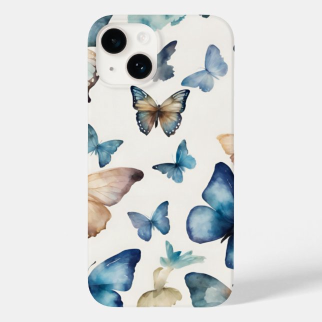 Funda De Case-Mate Para iPhone Bellezas de Mariposas (Reverso )