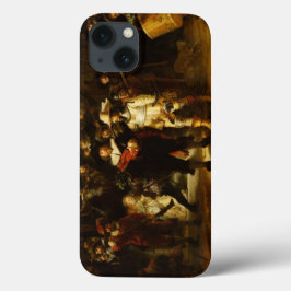 Funda Para iPhone 13 Bello Artes del vintage del guardia nocturna de