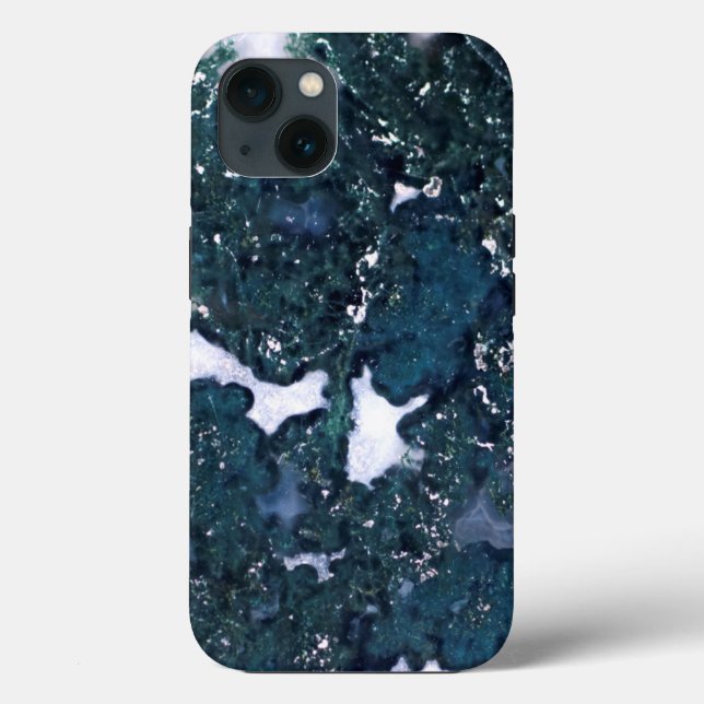 Funda De Case-Mate Para iPhone Bello cuarzo entre negro (Reverso )