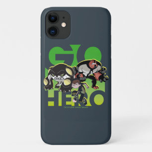 Funda Para iPhone 11 Ben Tennyson, Cannonbolt y cuatro brazos: Héroe d