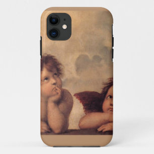 Funda Para iPhone 11 Bendición de la fe de Raphael de la fe del ángel