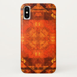 Funda Para iPhone X Bendición del arte abstracto