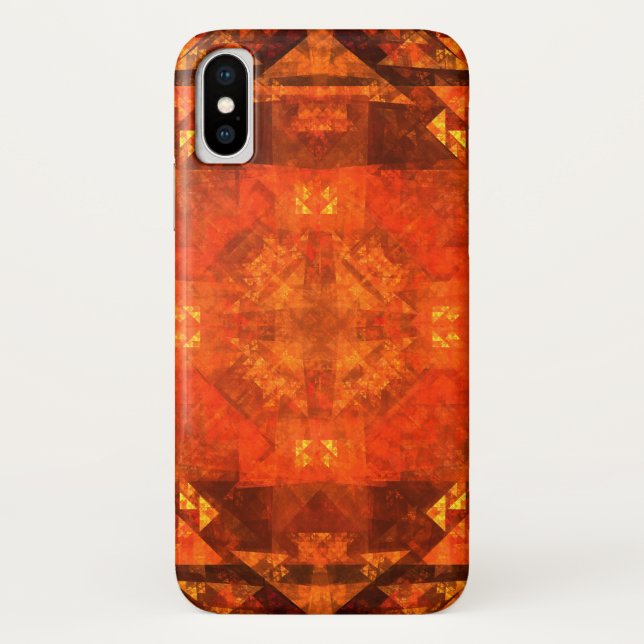 Funda De Case-Mate Para iPhone Bendición del arte abstracto (Reverso)