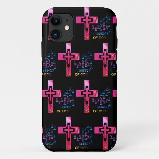 Funda De Case-Mate Para iPhone Bendiciones de Dios (Reverso)