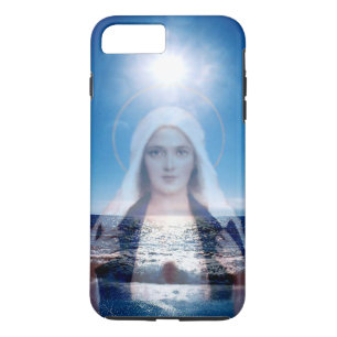 Funda Para iPhone 8 Plus/7 Plus Bendita Virgen María por el agua