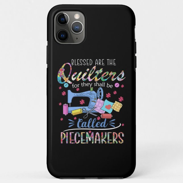 Funda De Case-Mate Para iPhone Benditas Quilters Piecemakers Aplastando Ideas De  (Reverso)