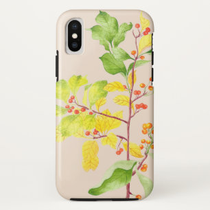 Funda Para iPhone XS Berries de otoño en un estuche para iPhone