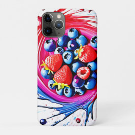 Funda Para iPhone 11 Pro Berry Splash: ráfaga de color