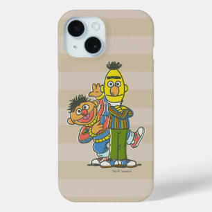 Funda Para iPhone 15 Bert y Ernie Estilo Clásico