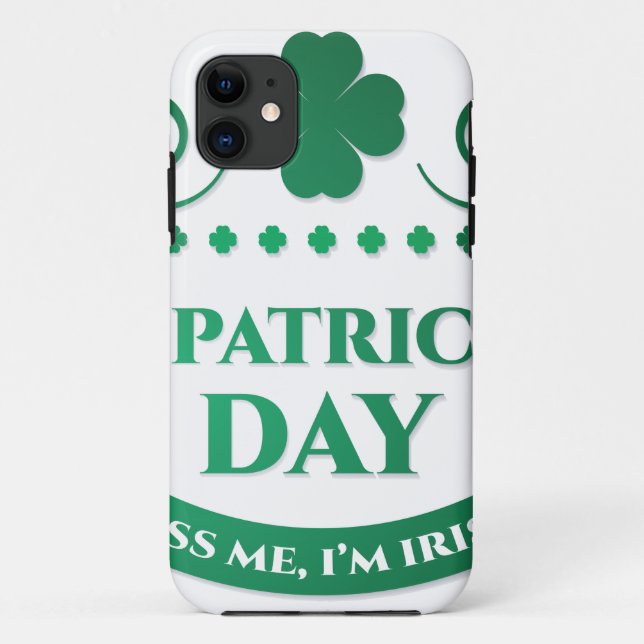 Funda De Case-Mate Para iPhone bésame, soy irlandés. (Reverso)