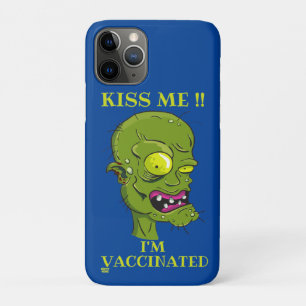 Funda Para iPhone 11 Pro "BESE, ESTOY VACUNADO" gracioso