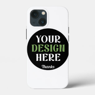 Funda Para iPhone 13 Mini beso de hershey®, único, elegante y minimalista, p