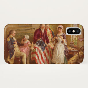 Funda Para iPhone X Betsy Ross, 1777 (Historia de los Estados Unidos)