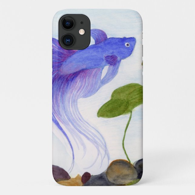 Funda De Case-Mate Para iPhone Betta Fish (Reverso)