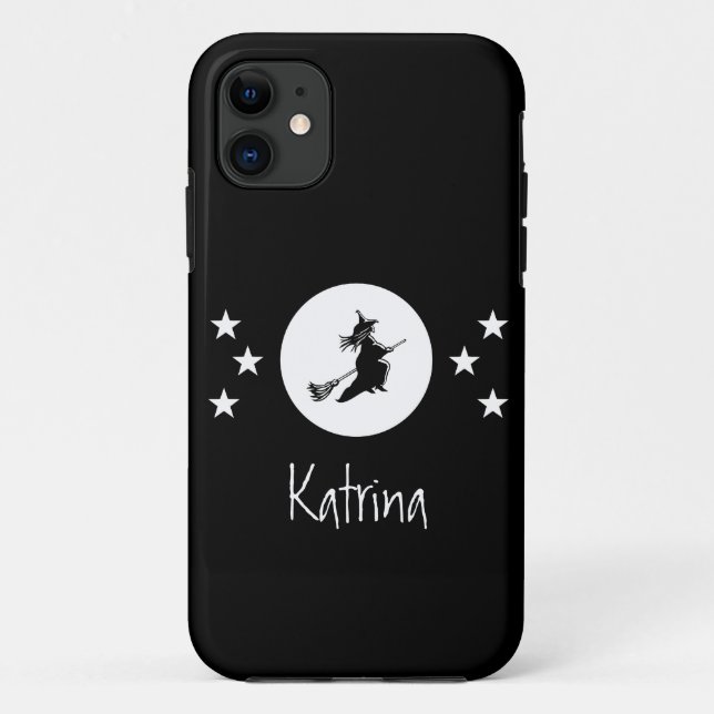 Funda De Case-Mate Para iPhone Bewitching Halloween BT ID iPhone 5 Funda, negro (Reverso)