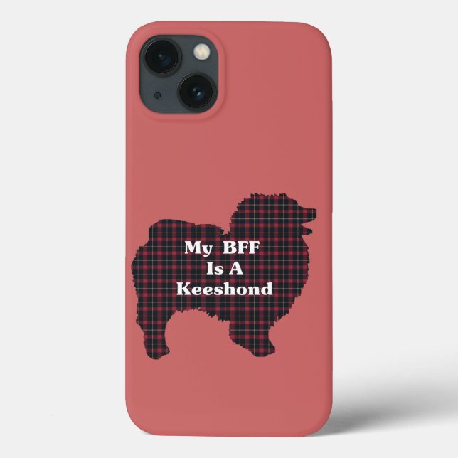 Funda De Case-Mate Para iPhone BFF Keeshond Lovers Regalos (Reverso)