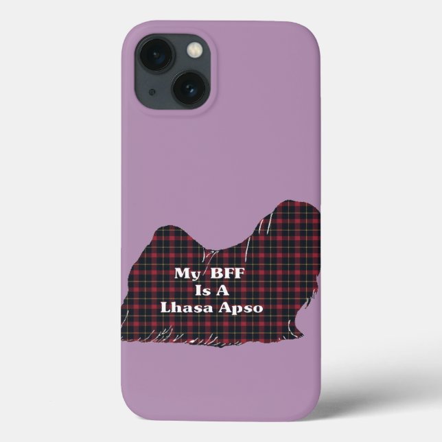 Funda De Case-Mate Para iPhone BFF Lhasa Apso Gifts (Reverso)