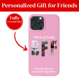 Funda Para iPhone 13 Pro Max BFF Photo Collage iPhone Case – Gift for Friend