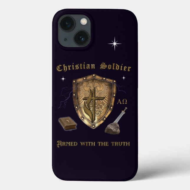 Funda De Case-Mate Para iPhone Biblia contra cristiano (Reverso)